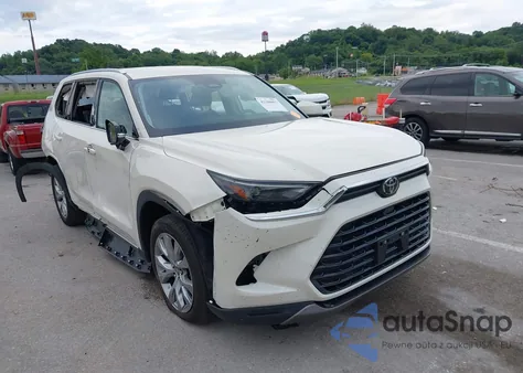 2024 Toyota Grand Highlander Limited z USA, uszkodzony, nr VIN 5TDAAAB58RS028476